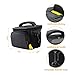 FOSOTO Waterproof (with Rain Cover) Camera Case Bag Compatible for Nikon Coolpix L340 B500 L330 L840 L830 L820 L620, Canon PowerShot SX410 SX420 SX530 M5 M100,Fujifilm XT20,Sony Alpha a6000 A6300 Nex7