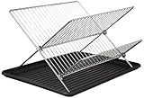 Cook Pro Chrome Folding Dish Rack (Kitchen)