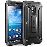 Galaxy S5 Active Case, SUPCASE Unicorn Beetle PRO Series Full-body Hybrid Case with Screen Protector(SM-G870A Water and Shock Resistant Version Smartphone) , Black/Black Dual Layer + Impact Resistant (Wireless Phone Accessory)