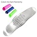 DCOU Garlic Press Rocker 304 Stainless Steel Garlic Crusher Garlic Mincer with Silicone Tube Roller