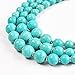 Jane Stone Turquoise Blue Bubble Necklace 3-Layer Illusion Necklace Wedding Bridal Jewelry (Fn0659-Turquoise Blue*)