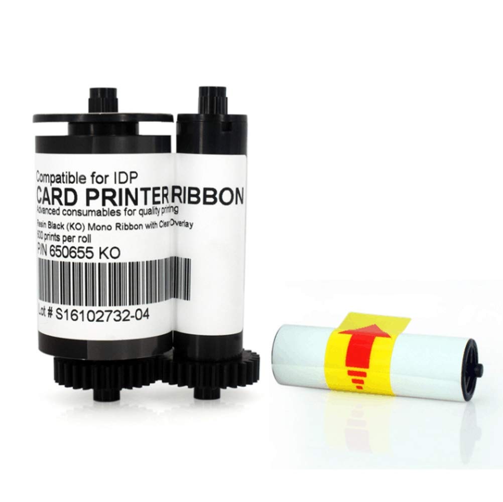 PARTSHE 650655 KO Black Resin Ribbon with Overlay