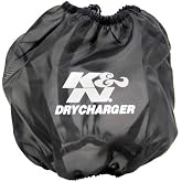 K&amp;N RF-1042DK Black Drycharger Filter Wrap - For Your K&amp;N RF-1042 Filter