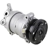 AC Compressor &amp; A/C Clutch For Chevy Silverado Avalanche &amp; GMC Sierra Replaces Delphi HU6 - BuyAutoParts 60-00970NA New