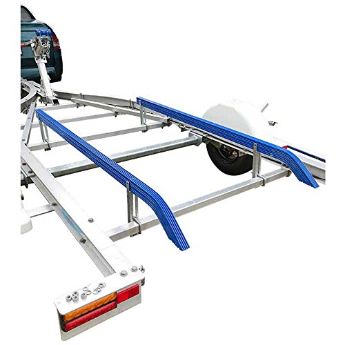 Roxom 5 Foot Boat Trailer Bunks with 45 Degree Bends. Ribbed Plastic