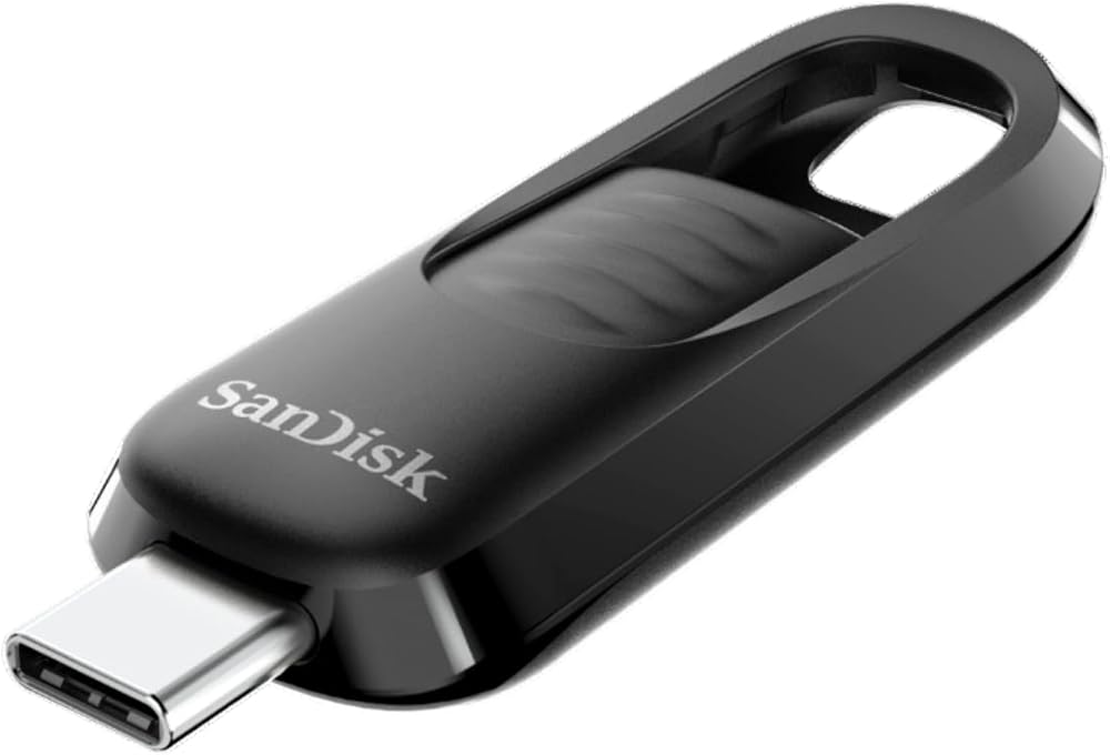 SanDisk Ultra Slider USB Type-C 64GB Flash Drive USB 3.2 Gen 1 300MB/s