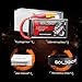 GOLDBAT1500mAh 14.8V 100C 4S RC Lipo Battery Packs with XT60 Connector for RC Helicopter, FPV (2 Packs)