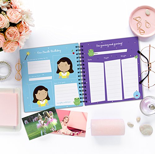 Twins First Five Years Memory Book - A Gorgeous Journal To Cherish Your Twin's First Five Years Forever! Birthdays, Family Tree, Holidays, Letters From Mom & Dad and Much More!