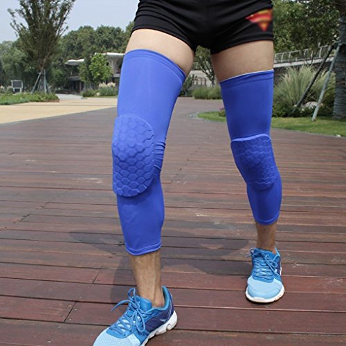 image for O-Best 2 Packs (1 Pair) Protective Compression Wear Breathable Honeyco