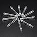 50pcs Solder Seal Wire Connector, Sopoby Solder Seal Heat Shrink Butt Connectors Terminals Electrical Copper White