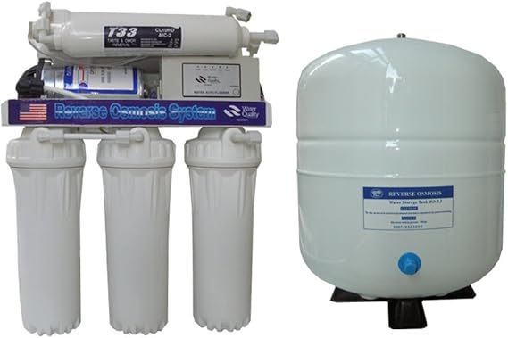 Purificador purificador ósmosis inversa sistema con Accumulo 5 ...