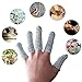 Evridwear 20PCS Finger Cots Cut Resistant Finger Sleeves,Glove Life Extender, Thumb Protectors Finger Covers Fingertip Protector for Cutting, Handicrafts, Craft, Kitchen, Sculpture