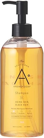 Amazon Answer Soap アンサーソープ シャンプー 黒髪 300ml 頭皮ケア スカルプシャンプー ふけ かゆみ アミノ酸 ノンシリコン 頭皮臭 メンズ A Answer Soap ボディソープ 通販