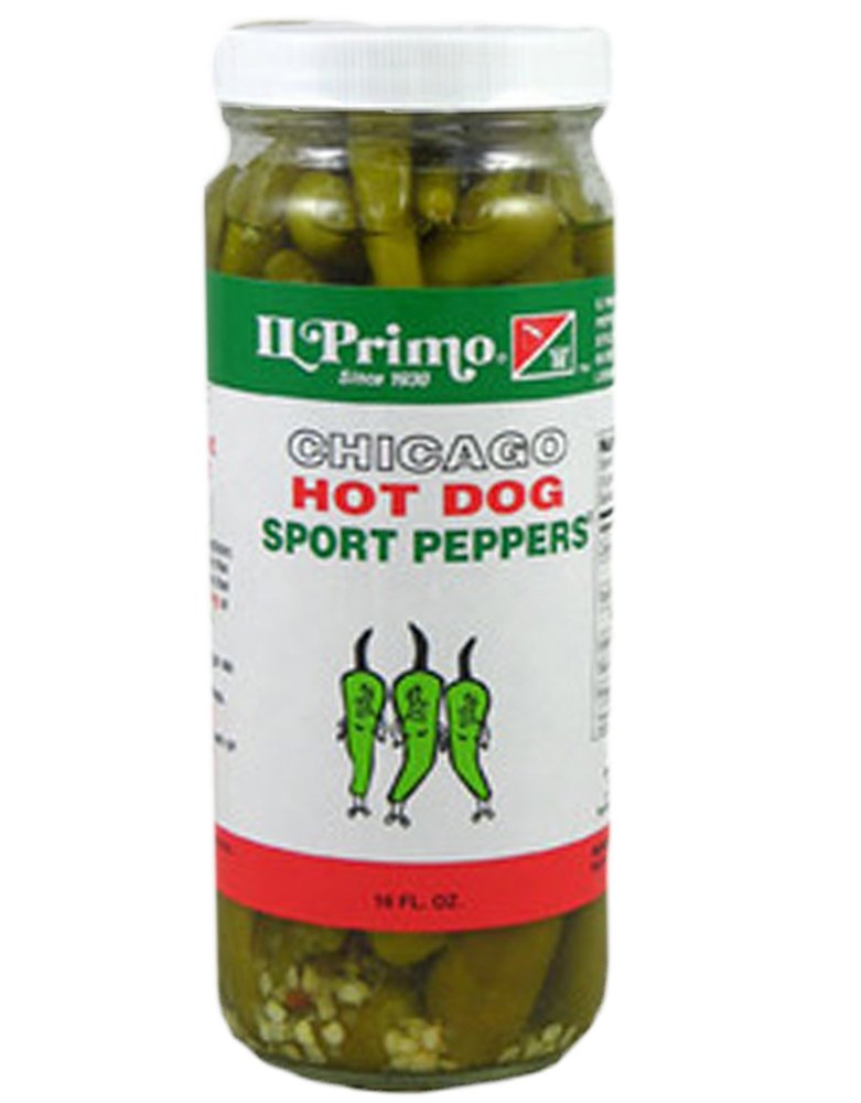 Il Primo Chicago Hot Dog Sport Peppers (16oz