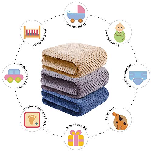 Msicyness Pet Dog Blanket Fleece Fabric Soft and Warm Pet Throw for Couchï¼ŒFurniture Chair and Bed 40"X47"
