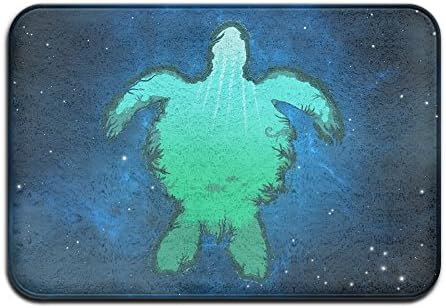 Sea Turtle Soft Non Slip Absorbent Bath Rugs,Memory Foam Bath Mats