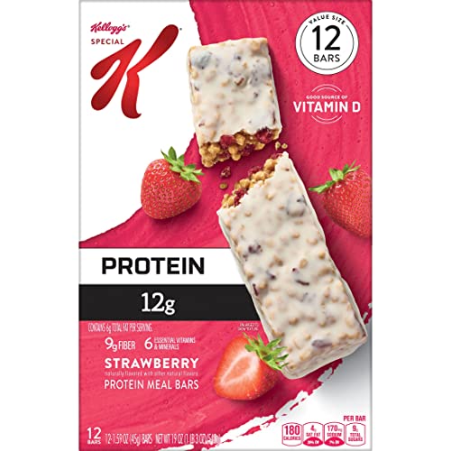 Kellogg's Special K Protein Bars, 12g Protein Snacks, Meal Replacement