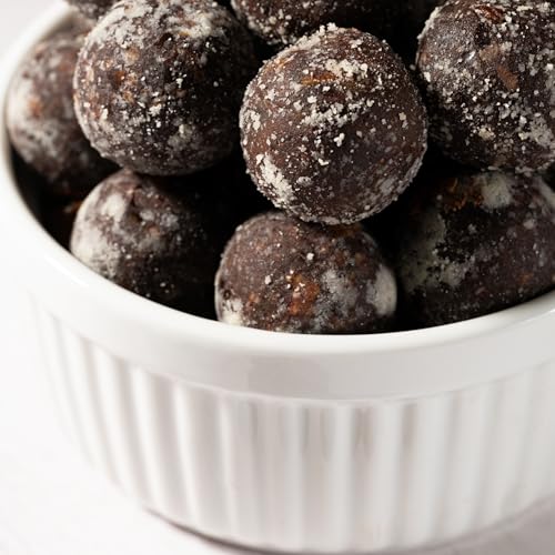 Dat Snack Bolas de Energía de Dátil con Cacao, Coco y Almendra, Snack Saludable Sin Azúcar Añadida, Solo 5 ingredientes con Proteína Vegetal y Fibra (3 Pack, 360g total)