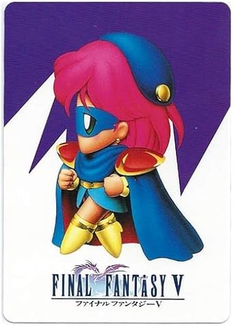 Amazon ファイナルファンタジーv カードコレクションズ No 036 青魔道士 レナ ジョブ カード トレカ 通販