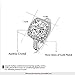 Yoursfs CZ Engagement Big Rings For Women Classic Halo Crystal White Gold Plated Women Jewelry for Cocktail Dressing