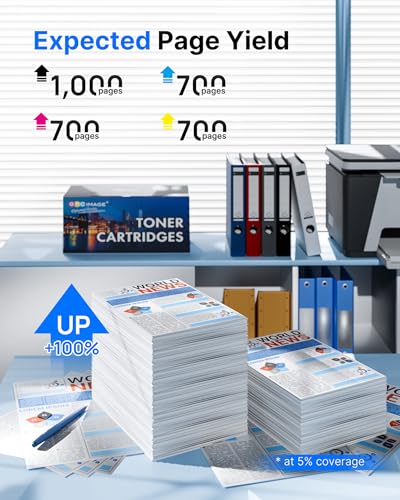 117A MFP 178nw Toner with Chips Compatible with HP 117A W2070A Cartridge for HP Color Laser MFP 178nw 178nwg MFP 179fnw 179fwg 150nw 150a W2071A W2072A W2073A (4-Pack)