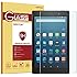 Fire HD 8 Screen Protector - OMOTON Tempered Glass Screen Protector for Fire HD 8 Tablet [2.5D Rounded Edge] [9H Hardness] [Crystal Clear] [Bubble Free]