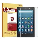 OMOTON All-New Fire HD 8 (2016 Release) Screen Protector, [9H Hardness] [Crystal Clear] [Bubble Free] Tempered Glass Screen Protector for Fire HD 8 Tablet (6th Gen 2016 5th Gen 2015)