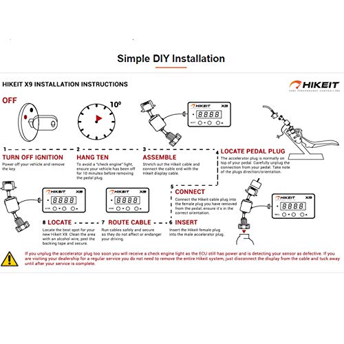 HIKEit Pedal Throttle Response Controller Chip Tuning HI589 for Jeep