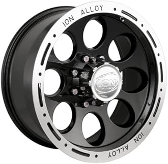 Ion Alloy 174 Black Beadlock Wheel (17x9"/5x114.3mm)