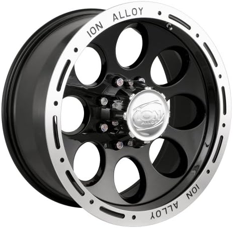 Ion Alloy 174 Black Beadlock Wheel (17x9"/5x114.3mm)