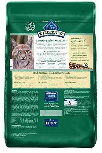 Blue Buffalo Wilderness High Protein Grain Free, Natural Adult Dry Cat Food, Duck 11-lb - //medicalbooks.filipinodoctors.org