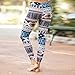Elevin(TM)Fashion Women Cotton Skinny Tribal Printed Stretchy Leggings Pants