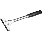 Hihaha Black Plastic Coated Handle Metal Blade Car Cleaning Ice Snow Scraper Durable Material