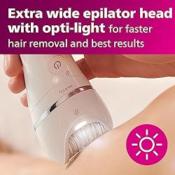 Philips Epilator Series 8000, Wet & Dry, 3 in 1