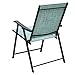 Sundale Outdoor Beach Yard Pool Sling Back Chairs Patio Recliner Garden Folding Chairs Space Saving Chairs, Set of 2