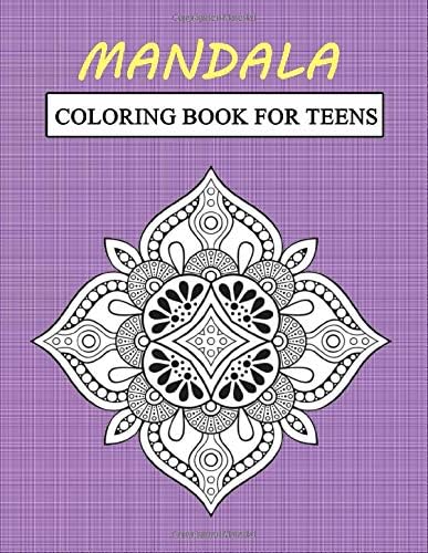 Mandala Coloring Book For Teens: mandala for adults relaxing coloring book.Art for coloring book Paperback – 23 Mar 2020