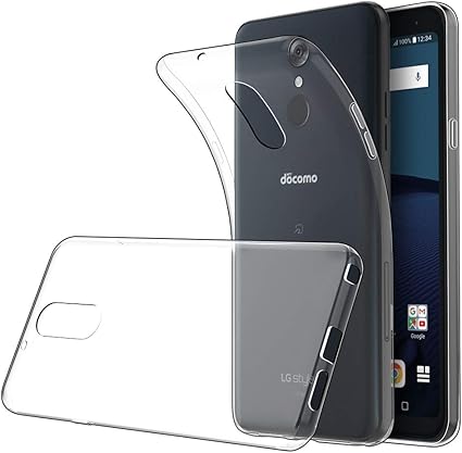 Amazon Co Jp Lg Style L 03k Case Simpeak Elgie Style L 03k Clear Transparent Cover High Quality Tpu Shockproof Ultra Light Anti Fingerprint Electronics Cameras