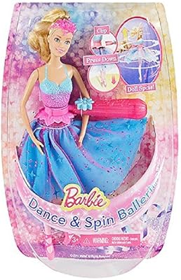 barbie dance & spin ballerina doll