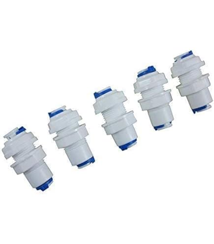 Festo QSS-12 12mm Push-to-Connect Bulkhead Fitting - Equal Port Pneumatic Coupling