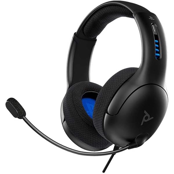 PDP LVL50 Wired Stereo Headset for Xbox One, 048-124-NA-BK