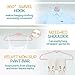 AINARE Velvet Hangers,Velvet Kid Hanger,Gold Velvet Hangers Kids,Hanger Kid Velvet,Cascading Velvet Hangers,Velvet Hangers Cascade,Plastic Hangers (Pink)
