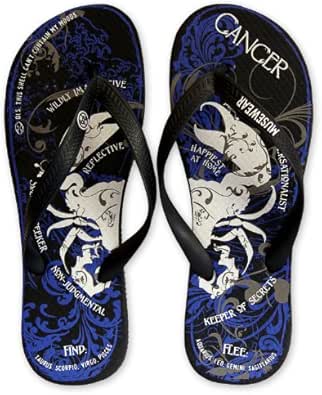 zodiac flip flops