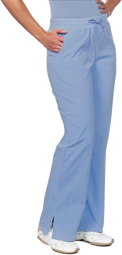 NU Dimension 5008 Plus Size Mid-Rise Stretch Women Flare 3X Scrub Pant