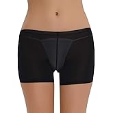 LinvMe Women's Sexy See Through Boyshorts Underwear