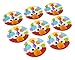 Amscan Elmo Dessert Plate, Multicolor