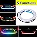 Botepon 48'' Universal 5 Functions Car LED Tail Strip Light, Tailgate Rear Lights Bar Strip 12V for Running Light, Turn Signal Light, Brake Light, Reverse Light, Double Flash Light
