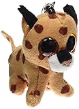 Ty Beanie Boos Buckwheat Linx Clip Plush, Brown