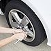 RMS Heavy Duty Straight Foot Dual Head Slant Chuck Truck Tire Gauge TG-160. Premium and Durable Auto Angled Service Gauge