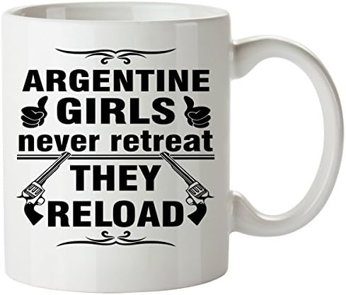 ARGENTINE Coffee Mug 11 Oz - Good Gifts for Girls - Unique Coffee Cup - Decor Decal Souvenirs Memorabilia