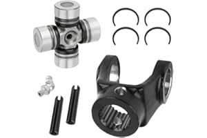 Compatible Front Prop Shaft Yoke And U-Joint For Front Gearcase Side Fits RZR Models 1000 900 800 700 570 500